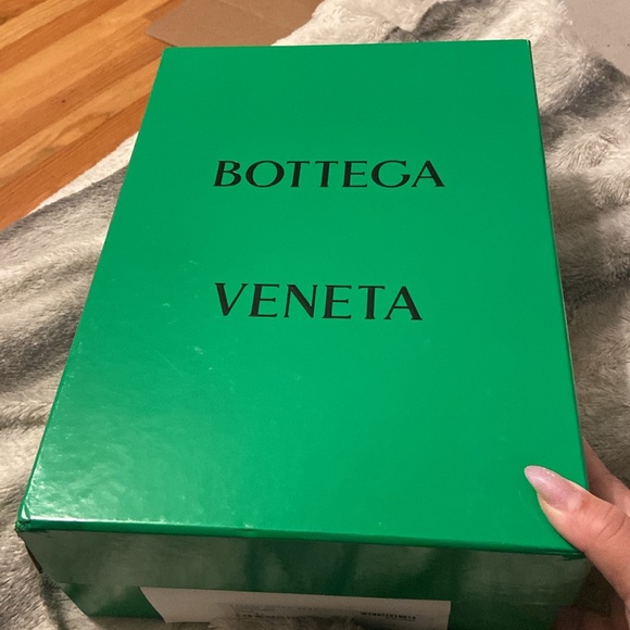 Bottega Veneta Intecciato Matte Rubber Slides Grass Green sz 38 - Picture 14 of 14